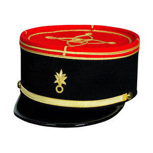 Casquette de luxe brodée personnalisée à visière, chapeau formel ajustable pour cérémonies, événements et spectacles sur scène - Product Image 4