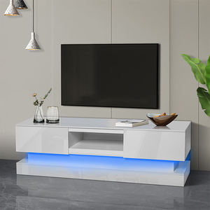 Wholesale Entertainment Center Wood TV <b>Console</b> Stand Modern Led Television <b>Table</b> for Live Room - Product Image 2