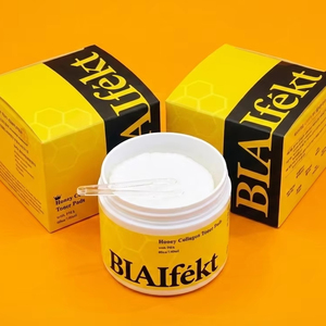 Discos Tónicos de Colágeno con Miel BIAIfekt, Hidratantes, Exfoliantes con PHA, Blanqueadores y Antienvejecimiento, 19-Free, K-Beauty OEM - Product Image 1