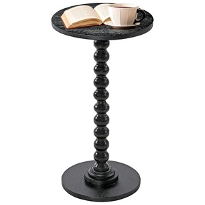 Table d'appoint traditionnelle artisanale en bois de Sheesham écologique Aqdus Saleem - Product Image 5