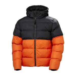 Chaqueta Bomber Ligera con Revestimiento Grueso para Hombre, Ecológica, Impermeable, de Poliéster/Algodón, para Invierno, con Bolsillo Frontal, Diseño Cómodo para Uso Diario - Product Image 1