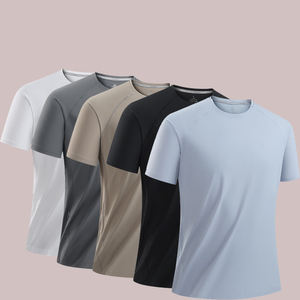 T-shirt décontracté pour homme à manches courtes, 100 % coton, motif étoile vintage, imprimé graphique durable, par des fabricants de vêtements - Product Image 1
