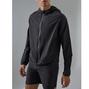 Conjunto de Ropa Deportiva para Hombre con Logotipo y Color Personalizados, Chaqueta Cortavientos y Pantalones Cortos Transpirables con Estampado para Primavera, Conjunto Bordado para Niños - Product Image 3