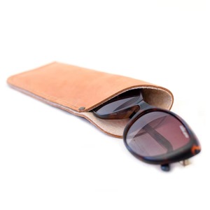 New Genuine Leather Glasses Cover Luxury Eyewear <b>Case</b> Full Grain Leather <b>Sunglasses</b> Pouch Bulk Wholesale Manufacturer LGC-0051 - Product Image 2