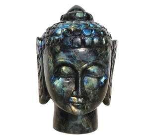 ประติมากรรมรูปปั้นฮินดูแกะสลักพระพุทธหัวอัญมณีทุกขนาดพร้อมตกแต่งบ้านงานทำมือ - Product Image 2