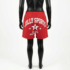 Shorts Deportivos Premium para Mujer en Mezcla de Nailon y Poliéster GSM, Color Azul Cielo, con Parche Bordado en el Lateral en Contraste, Logotipo Personalizado y Bolsillo - Product Image 6