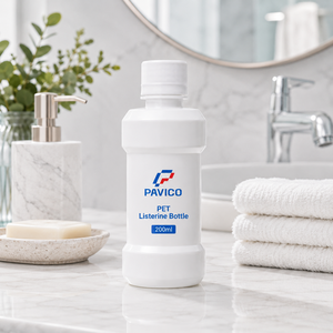 Wholesale <b>200ml</b> PET Mouthwash Packaging <b>Bottle</b> Clear or White Empty Oral Care Container OEM Vietnam Manufacturer - Product Image 2