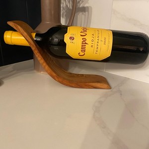 Solid Acacia Wood <b>Wine</b> Holder Morden Luxury Design Display Board with Engraved Design for Whiskey and Tequila Bottles - Product Image 6