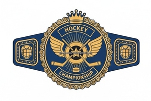 Línea de productos de cinturones de campeonato de hockey personalizados diseñados para ligas, clubes, equipos y torneos profesionales de hockey sobre hielo. - Product Image 3