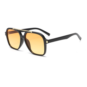 RTS New Fashion <b>Rectangle</b> Double Bridge Trending 2026 PC Lenses UV400 Protection <b>Sunglasses</b> for Men and Women Outdoor Activities - Product Image 5