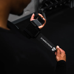 Weight Lifting rubber grip Hooks Non-slip Deadlift wrist Straps palm support <b>Gloves</b> Pull Up gym fitness training session workout - Product Image 1