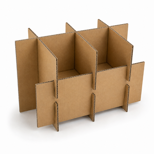 แผ่นกั้นกระดาษลูกฟูกแบบกำหนดเอง แผ่นกั้นกระดาษแข็งแยกส่วนอิสระ - Product Image 1