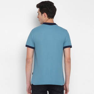 Camiseta Polo para Hombre Antiencogimiento, Algodón de Primera Calidad, Logotipo Bordado Personalizado, 100% Poliéster, Estilo de Secado Rápido, Camisetas Polo para Hombre - Product Image 4