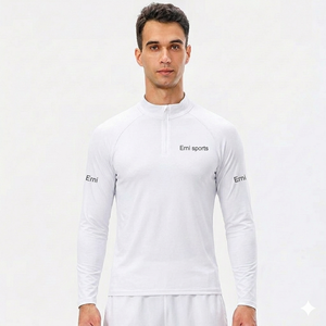 Camiseta Deportiva de Manga Larga para Hombre, Secado Rápido, Transpirable, Compresión, para Entrenamiento - Product Image 5