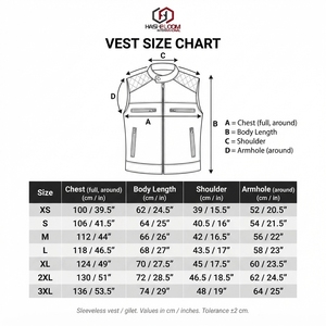 Gilet sans manches pour homme en cuir véritable avec poche zippée - Product Image 6
