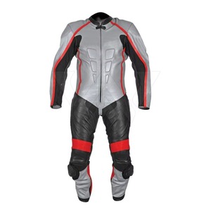 New Design Unisex Leather Motorcycle Suit Pant Set-Waterproof Breathable Flame-Retardant Anti-UV Windproof Plus Size Racing Gear - Product Image 4