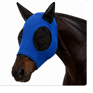 Anti Insect Cover For Horse Adjustable Lightweight soft Face Protection fly mask comfortable <b>equestrian</b> riding Outdoor Horse - Product Image 6