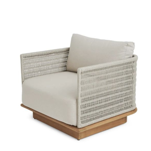 Sofás y juegos de jardín de mimbre de ratán para exteriores modernos, muebles impermeables resistentes a los rayos UV hechos a mano de primera calidad - Product Image 4