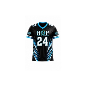 Custom American Football <b>Fan</b> Jersey Breathable Quick Dry Polyester Sublimation Team Jersey for Adults & Youth - Product Image 1