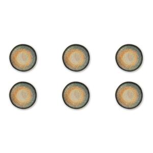 Assiettes à dessert en céramique Excelsa Efesto 20x2 cm multicolores, lot de 6 - Product Image 2