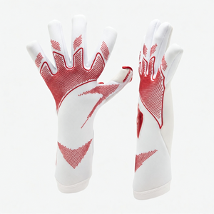 Gants de gardien de but de football professionnels en latex allemand de 4 mm, légers, unisexes, pour l'extérieur, avec protection avancée des doigts pour une capture puissante - Product Image 5