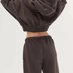 ชุดวอร์มผู้หญิงแบบใหม่ปี 2026 คุณภาพสูง ชุดเซ็ท 2 ชิ้น ขายส่งแบบดรอปชิปปิ้ง ชุดออกกำลังกาย ชุดวิ่งจ๊อกกิ้ง ชุดกีฬา - Product Image 4