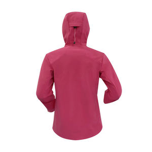 Chaqueta Softshell Premium para Mujer con Capucha, Ligera, Transpirable, Color Sólido, Cierre de Cremallera, para Otoño, Color Rosa 2026 - Product Image 3