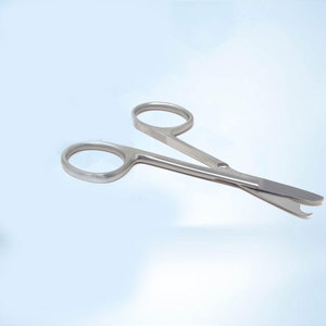 Ciseaux à suture de qualité supérieure 3,5 pouces, crochet délicat en croissant pour la suppression des sutures, kits de premiers secours, formation EMS, garantie 2 ans - Product Image 1