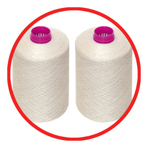 Hilo de Chenilla de Doble Capa Premium NE 32s/2, 100% Algodón Ecológico, 11 TPI, Trenzado, Patrón Crudo para Aplicaciones de Tejido - Product Image 3