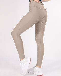 Pantalones de equitación vintage para niñas, 100% algodón, con parche en la rodilla, elásticos en cuatro direcciones, tipo jodhpur. - Product Image 1