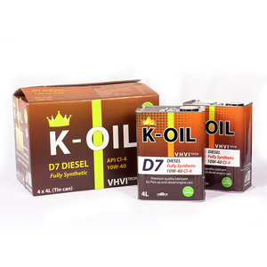 Huile moteur diesel K-OIL D7 5W30/10W40 CI-4 entièrement synthétique, prix avantageux, OEM disponible pour voitures diesel. - Product Image 2