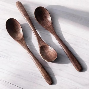 Cuchara de Cocina Ecológica de Madera Natural, Utensilio de Cocina de Madera Maciza para Remover, Freír y Servir Platos, en Venta - Product Image 5