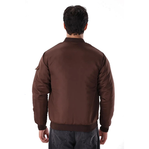 Veste bomber unisexe à manches longues, coupe oversize, douce, personnalisable en taille et logo, coupe-vent, écologique, en promotion - Product Image 2