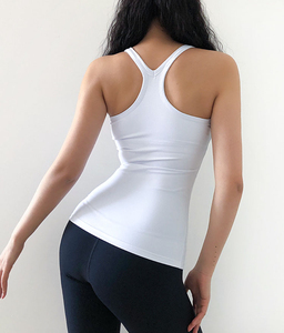 Débardeur court sans couture pour femme, haute qualité, OEM ODM, vierge, pour entraînement, yoga, sport, fitness, gym - Product Image 4