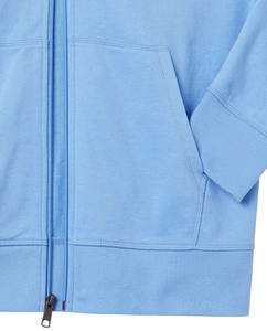 Sudadera con Cremallera para Hombre OEM/ODM, Secado Rápido, Transpirable, Ligera, 100% Algodón, Estilo Urbano - Product Image 2