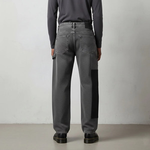 Pantalones de Mezclilla de Trabajo Estilo Americano, Lavados y Desgastados, con Múltiples Bolsillos, para Hombre y Mujer, Estilo Hip Hop, Jeans de Alta Calidad - Product Image 6