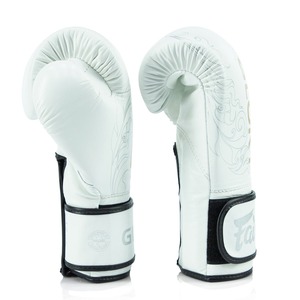 Guantes de Boxeo Fairtex Profesionales de Cuero Genuino 2026, con Protección UV, Impresión Personalizada, Dedos Completos, Gran Venta - Product Image 3