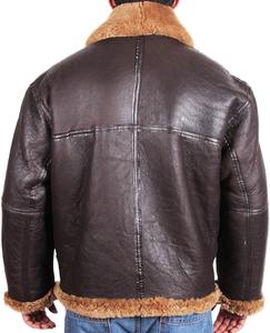 Chaqueta de Motero Vintage de Cuero Genuino de Oveja para Hombre, Elegante, Negra con Grabado de Cocodrilo, con Cinturón Ajustable y Herrajes Plateados, Reversible - Product Image 4