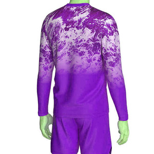 เสื้อตกปลาแขนยาวลายพรางสีม่วงสำหรับผู้ชาย พิมพ์ลายแบบซับลิเมชั่น ป้องกันรังสียูวี 50 แห้งเร็ว ผลิตจากโพลีเอสเตอร์ ราคาสมเหตุสมผล - Product Image 5