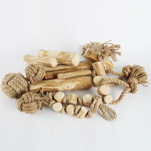 Bâtonnets à mâcher en bois de café pour chiens, fabriqués au Vietnam, bâtonnets en bois naturel durable, ODM, faible MOQ - Product Image 1