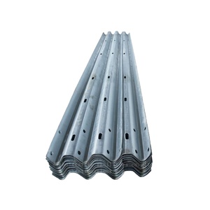 护栏供应商斯里兰卡优质钢w梁防撞公路护栏 - Product Image 1