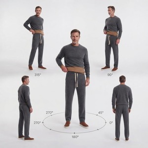<b>Men</b>’s Sweatpants Joggers Loose Fit Casual Cotton Drawstring <b>Lounge</b> <b>Pants</b> Sports wear Street wear Wholesale Custom Logo Apparel - Product Image 4