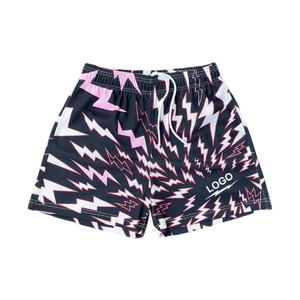 Shorts de basket-ball pour hommes de style rétro, en mesh sublimé, respirant, à séchage rapide, en polyester, coupe athlétique, pour la salle de sport, l'entraînement, le streetwear - Product Image 3