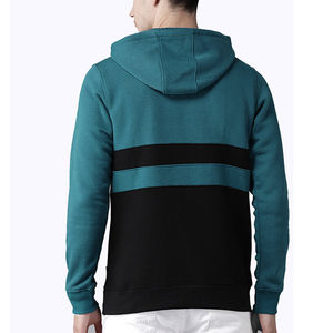 Sweat à capuche homme personnalisé OEM, coupe slim, en molleton épais de qualité supérieure, nouveau design, 100% coton. - Product Image 3