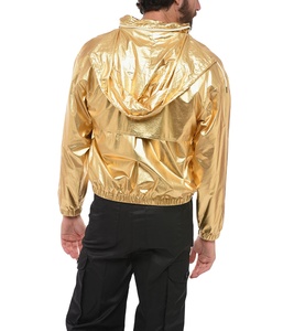 Chaqueta Cortavientos Impermeable Informal Personalizada de Alta Calidad para Hombre, Transpirable, para Gimnasio y Fitness, Talla Grande, de Nailon - Product Image 2