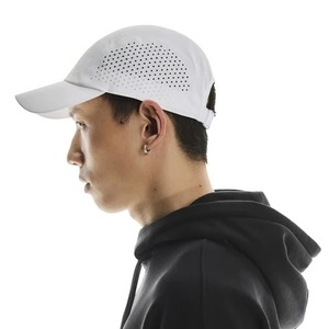 Factory Wholesale Plain 5 Panel Hat Breathable Waterproof Mesh Fabric Quick Dry Polyester Sports <b>Hiking</b> Camp Custom Unisex <b>Cap</b> - Product Image 2