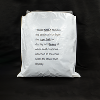 Haute qualité étanche indéchirable curseur serrure sacs d'expédition vêtements emballage expédition sacs en plastique en gros
