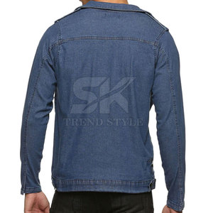Veste en jean unie décontractée pour homme 2026 – Nouvelle mode streetwear confortable pour l'hiver - Product Image 3