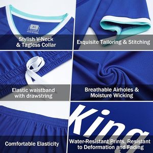 Camiseta de Fútbol Personalizada para Hombre, Uniformes de Fútbol Personalizados para Niños y Jóvenes con Nombre, Número y Logotipo |   Regalo Deportivo para Clubes Escolares - Product Image 4