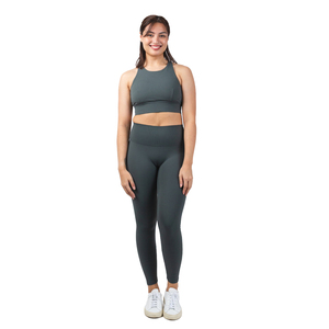 Conjunto de Yoga Personalizado de Alta Calidad para Mujer, Ropa de Yoga para Pilates, Conjunto de Yoga Transpirable de Secado Rápido sin Costuras - Product Image 1